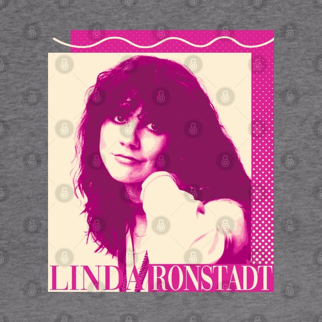 Linda Ronstadt /// Vintage portrait by HectorVSAchille